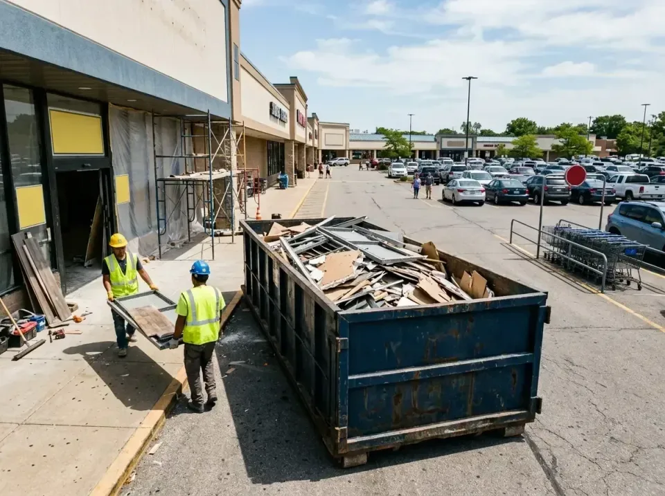 retail-store-renovation-debris-003 — frequently asked questions, Roll-off Dumpster Rentals in Calcutta, OH